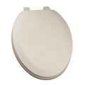 Plumbing Technologies Plumbing Technologies 1F1E3-02 Deluxe Molded Wood Elongated Toilet Seat; Biscuit & Linen 1F1E3-02